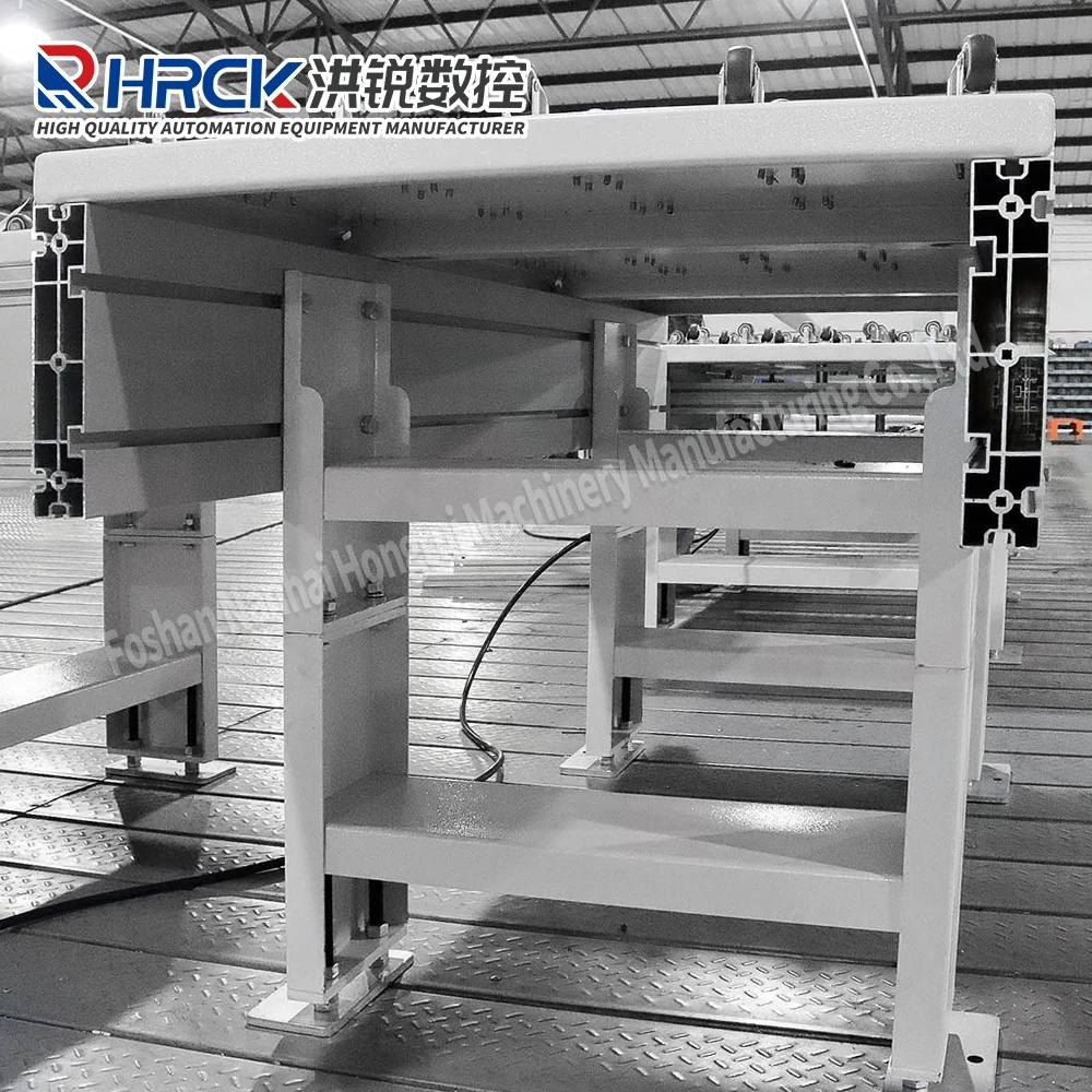 Factory produced unpowered universal wheel roller table production line unloading and unloading roller machine