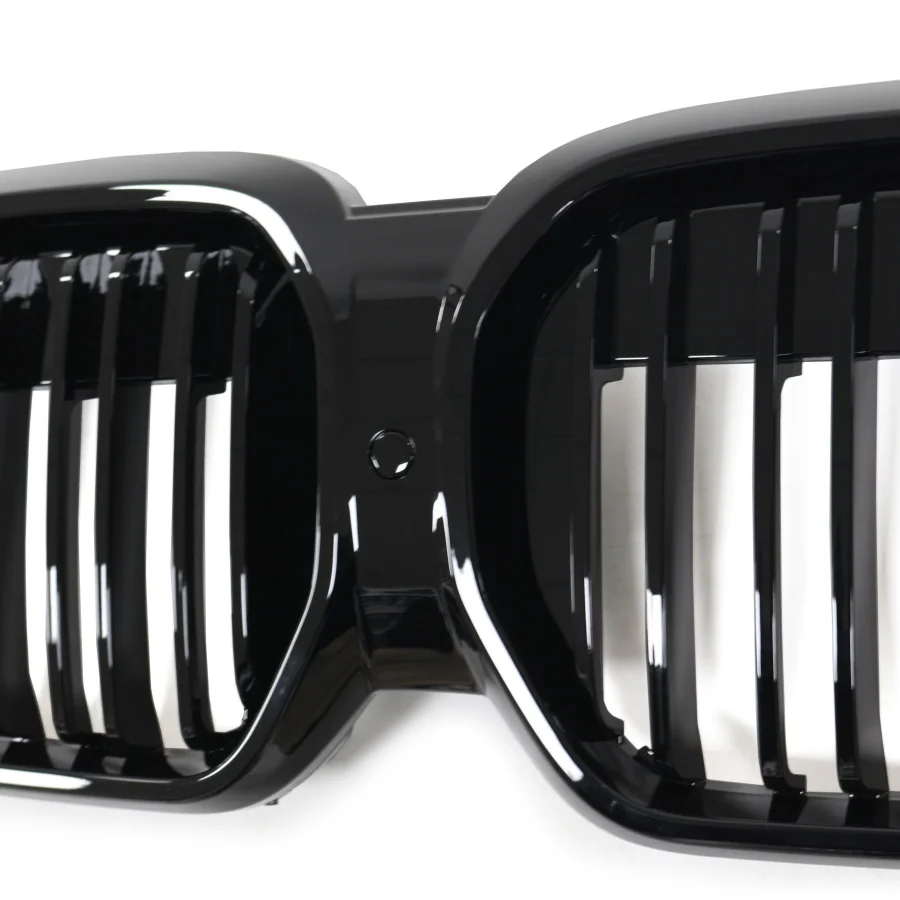 product tiypeor car gloss black double slats 3 colors grill bumper kidney mesh grille for bmw ix3 2020 2023-7