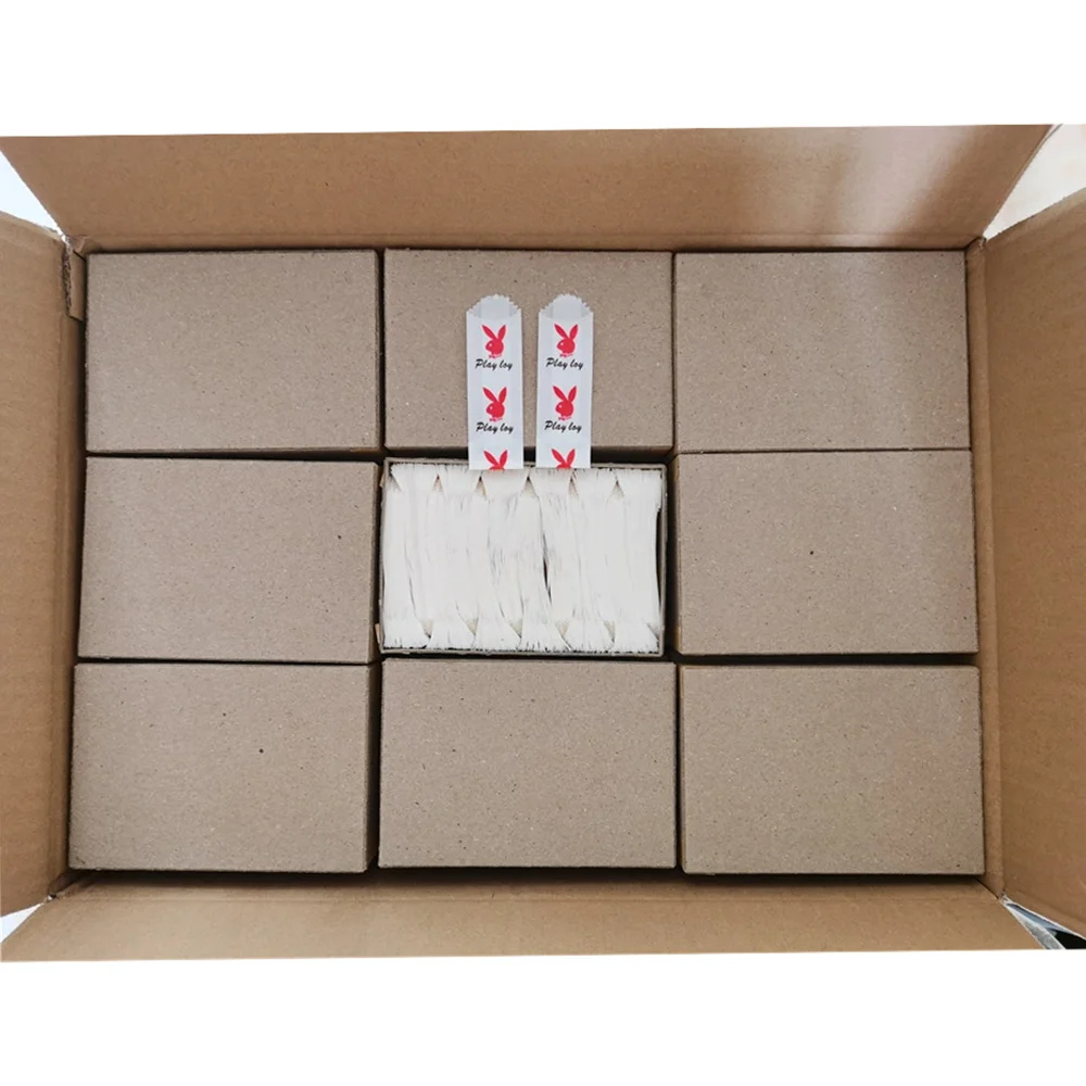 Custom Medium Glassine Paper Baggies Blue Wax Gassine Wax Stamp Coated