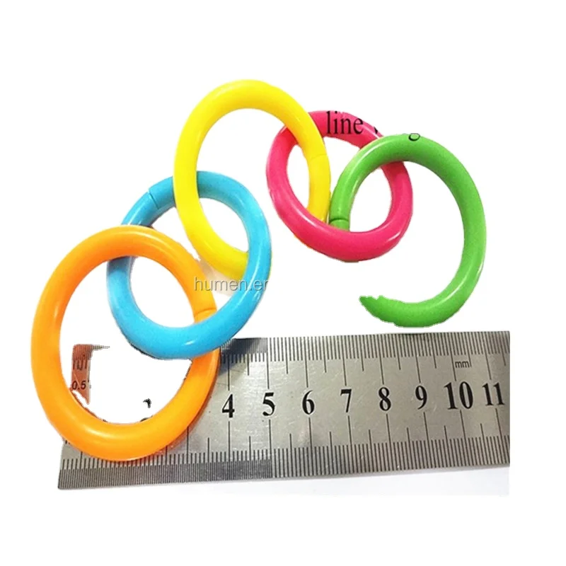 Прекрасное экологически чистое пластиковое кольцо для детских игрушек