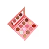 Palette di ombretti rosa