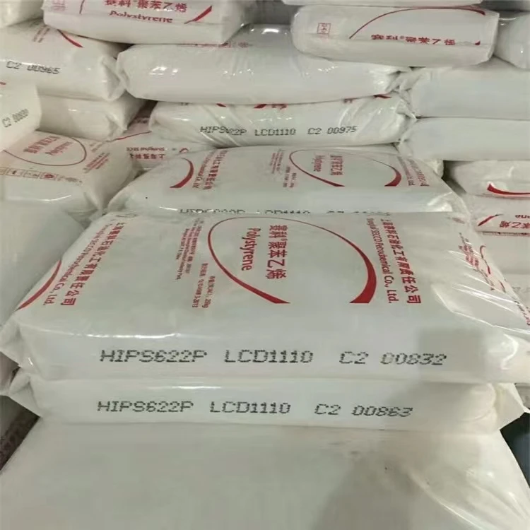 Пластиковое Сырье Hips, высокоэффективный полистирол в гранулах