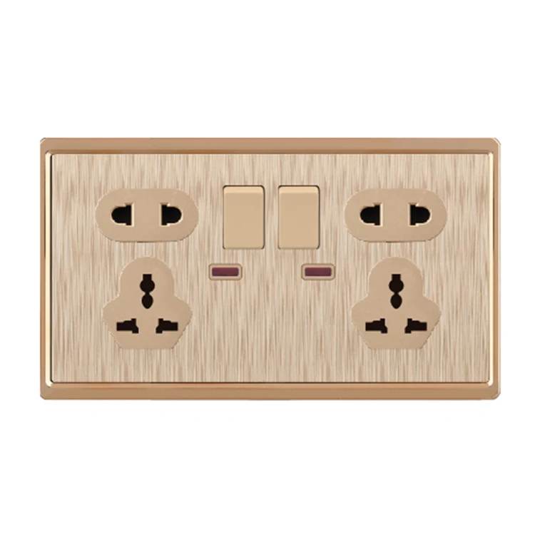 2*5 Pin MF Неоновые Настенные включен розетка с 2 Usb порта