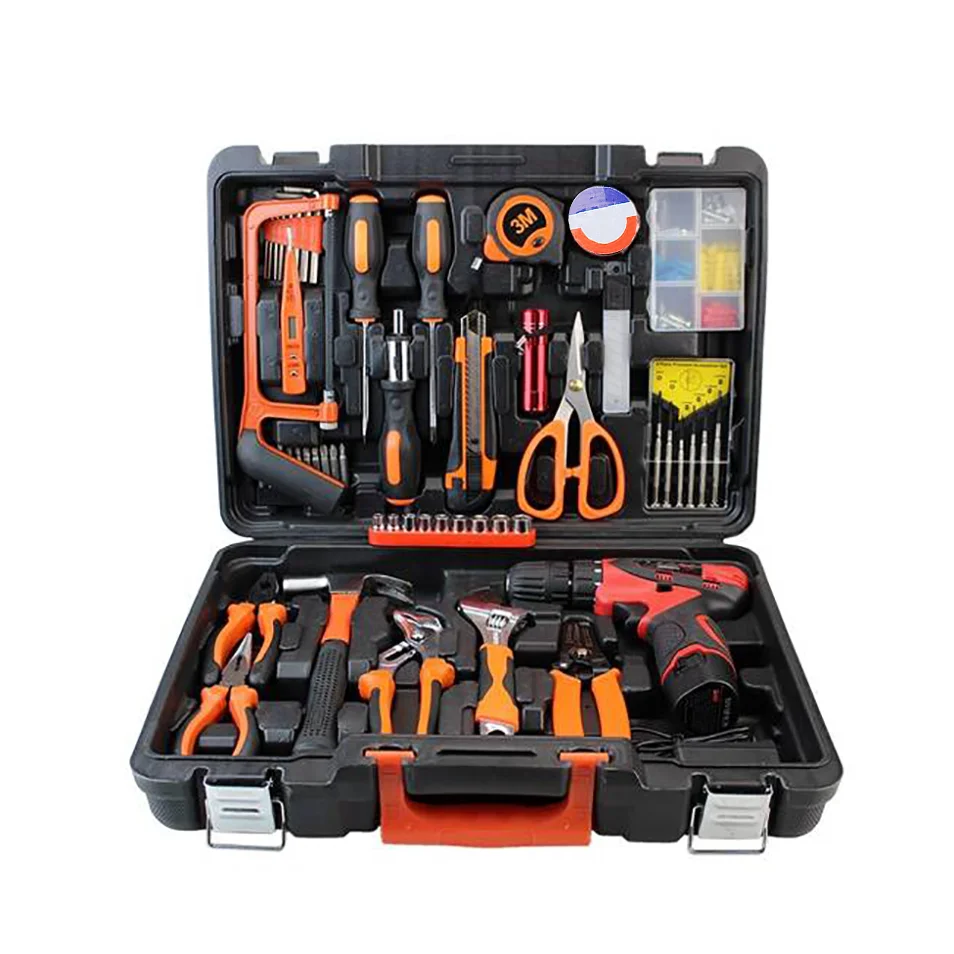 Professional Auto Tool Set 61 Pcs Mechanics Tool Box With Lithium Electric Drill - Buy Electrical Toolbox Auto Repair Tool,Auto Repair Tool Box Tools Set Professional,Auto Repair Tool Sets