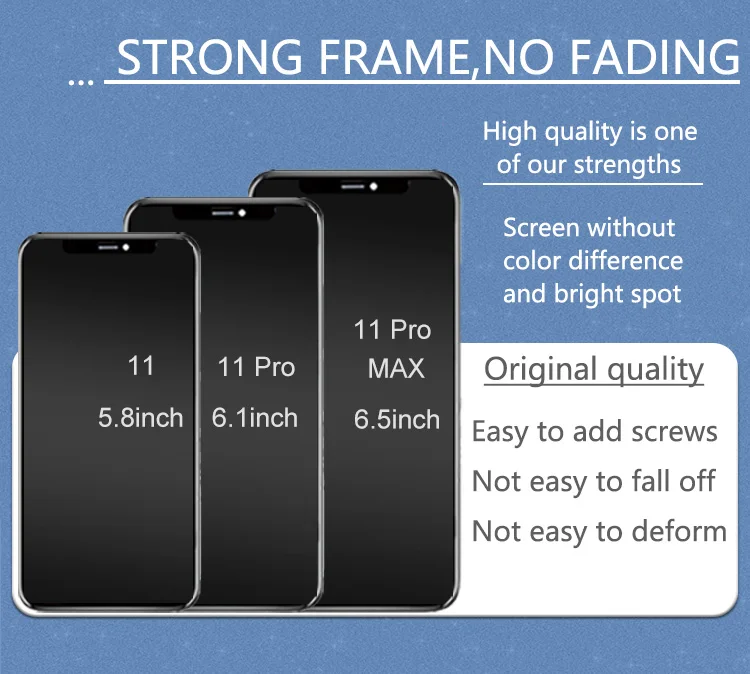 Best Quality For Iphone 11 Screen Replacement Assembly I Phone 11 Pro 