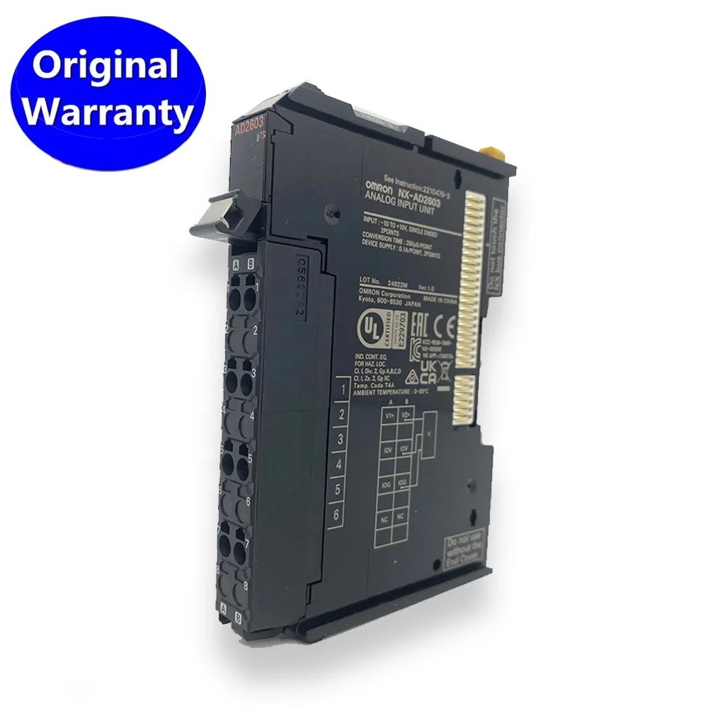 NX Аналогов изходен модул NX-DA2603 Тип изход за напрежение DA2603