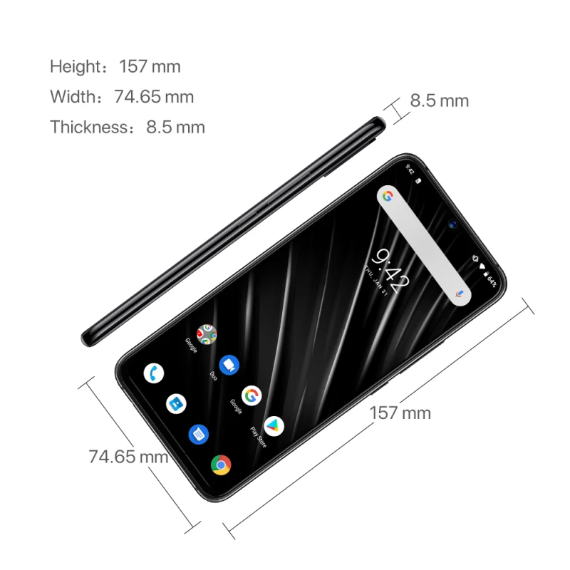 UMIDIGI S3 Pro - Dual 4G, 6GB RAM, 128GB Storage, 5150mah