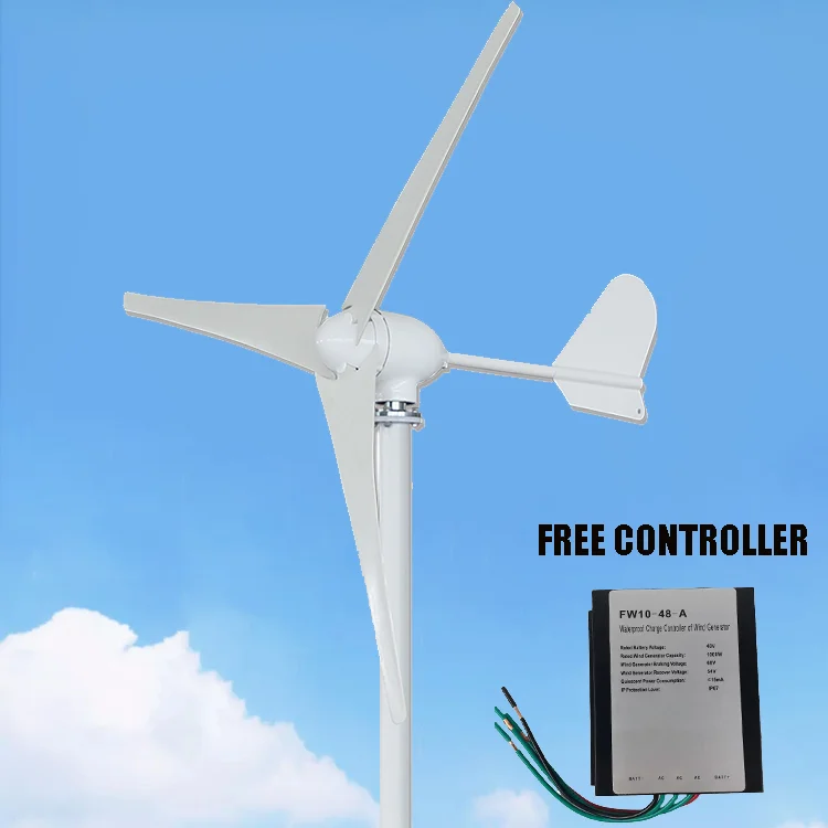 ELEGE Horizontal Axis Wind Generator Maglev Kit 12v 24v 48v 500w 800w 1000w Mini Powered Micro Turbine Wind Turbine
