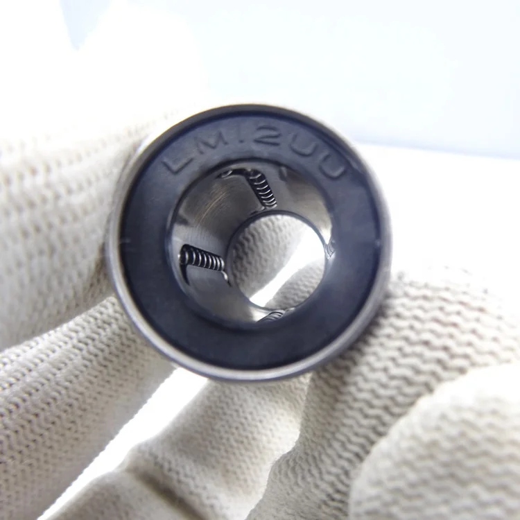 10 Pezzi Cuscinetti Lineari LM12UU 12mm - Per Assi 12mm, Stampanti 3D E Macchine CNC