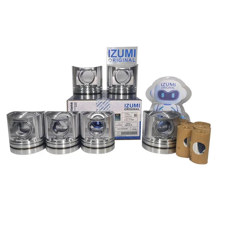 IZUMI ORIGINAL 6BT 6BT5.9 Piston 3957790 4089778 3957795 3957797 3928673 6735-31-2111 Diesel Engine Piston For CUMMINS