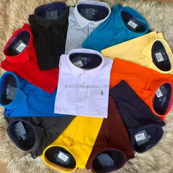 Factory Wholesale Men's POLO Shirts Slim Fit Fashion Men's Polo Short Sleeves