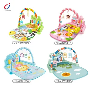 Educational Crawl Foot Pedal Musical Baby Piano Mat Playmat Cartoon Musical Piano Baby Activity Mat Toy