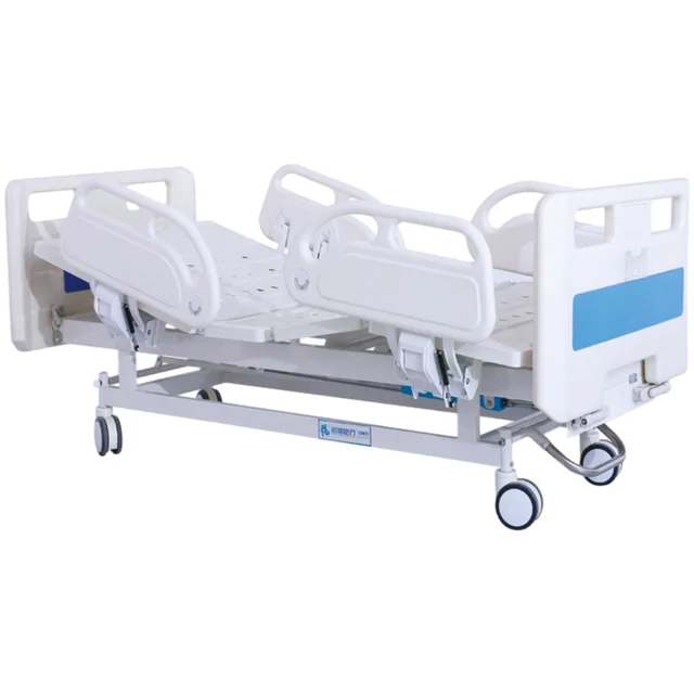 Adjustable Two Five Function Nursing Bed Price (manual model optional) ABS Patient Bed
