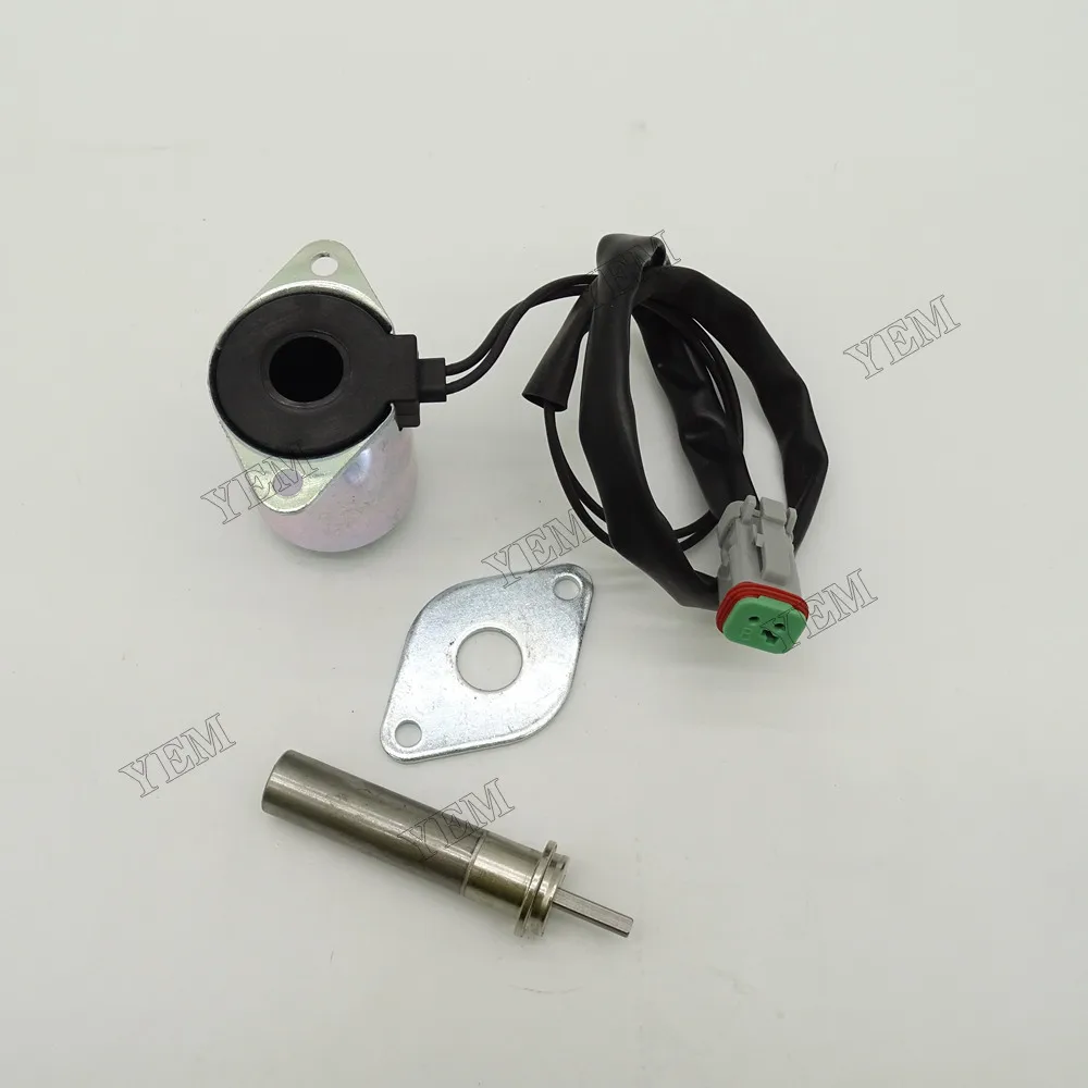 For Cat 320D Swing (Rotary) Solenoid Valve 24V Heavy Duty Engine Parts 5