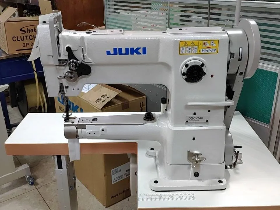 真新しいJukis Dsc-246ミシン,大きなフック付きミディアムからヘビー