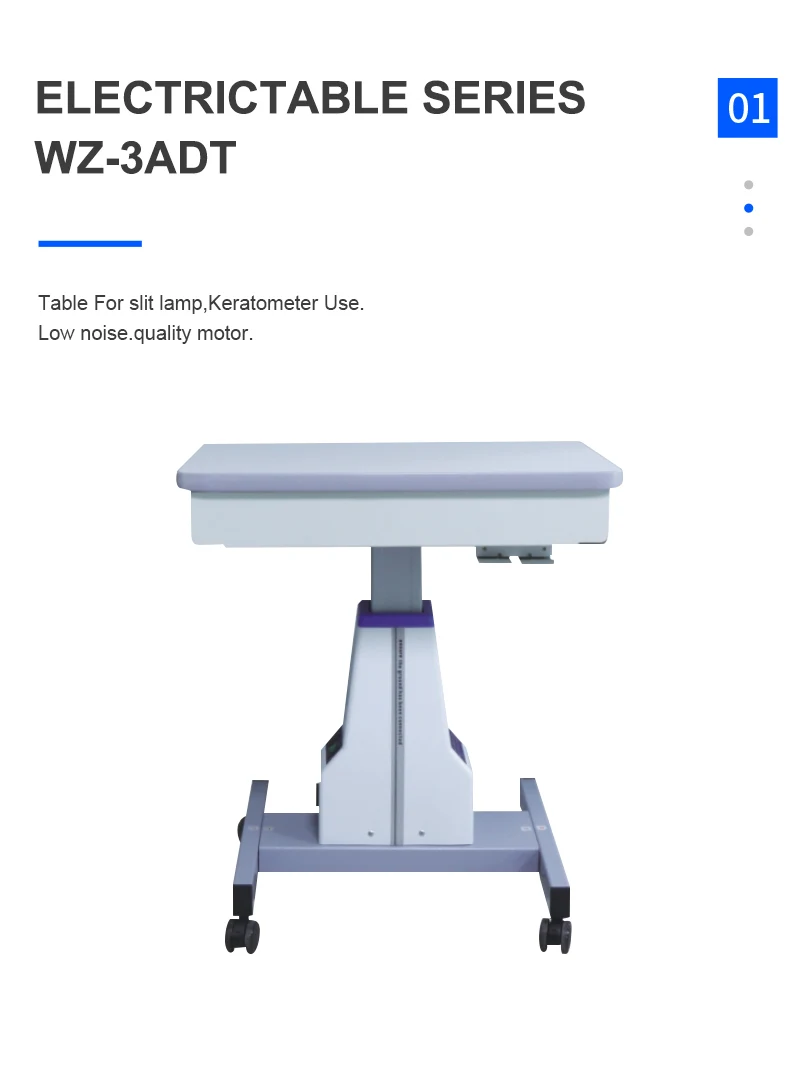 Rightway Brand WZ-3ADT Ophthalmic Motorized Lifting Table For Medical Instruments