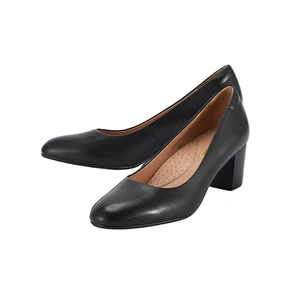 Woman Shoes New Arrivals 2020 Fashion Ladies High Heels for Women Black Leather Shoes