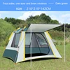 Green All sides Tent + moisture-proof pad 210*210*142cm