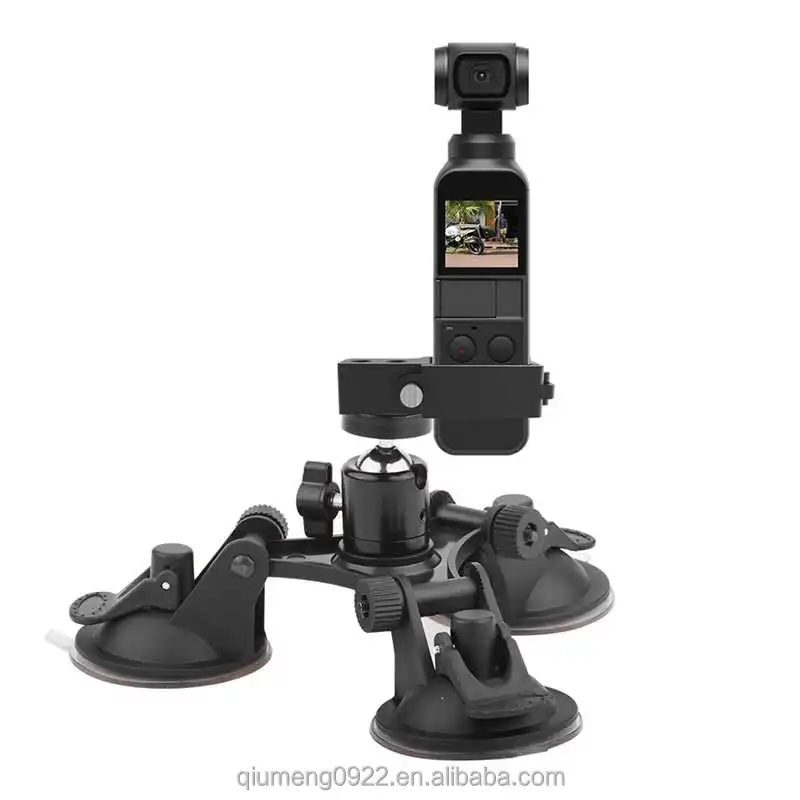 Pare-Brise Support Ventouse de Support de Fixation Voiture pour Caméra DJI  Osmo Action - Accessoire caméscope