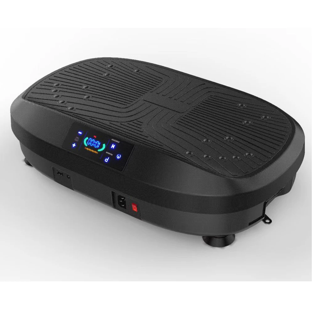 Mini Whole Body Shape Fitness Vibration Platform Vertical Plate with  Built-in USB Speaker