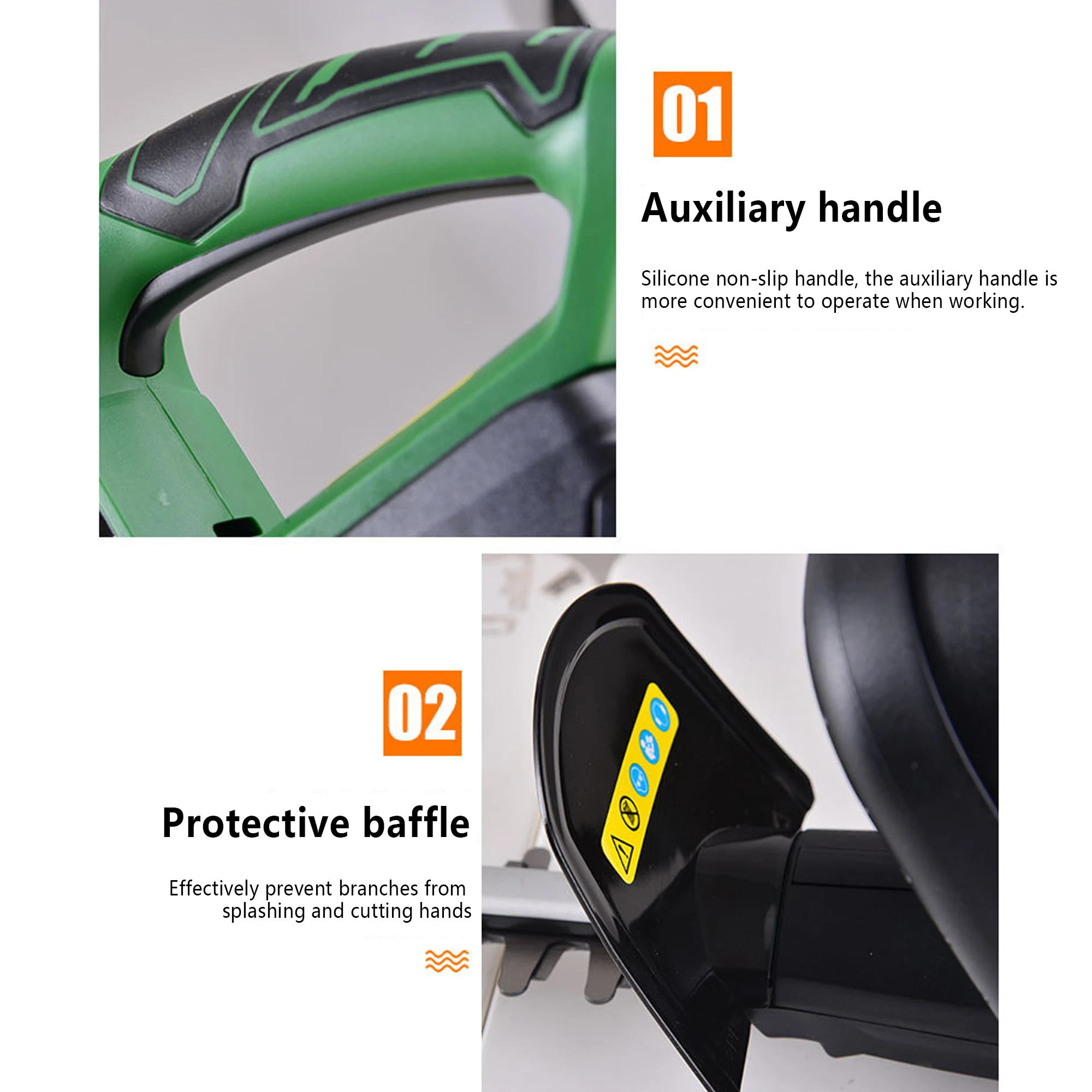 Новейший дизайн одной рукой легкий вес литиевая батарея электрический триммер для живых изгородей, переносимый операционный HK-HT260