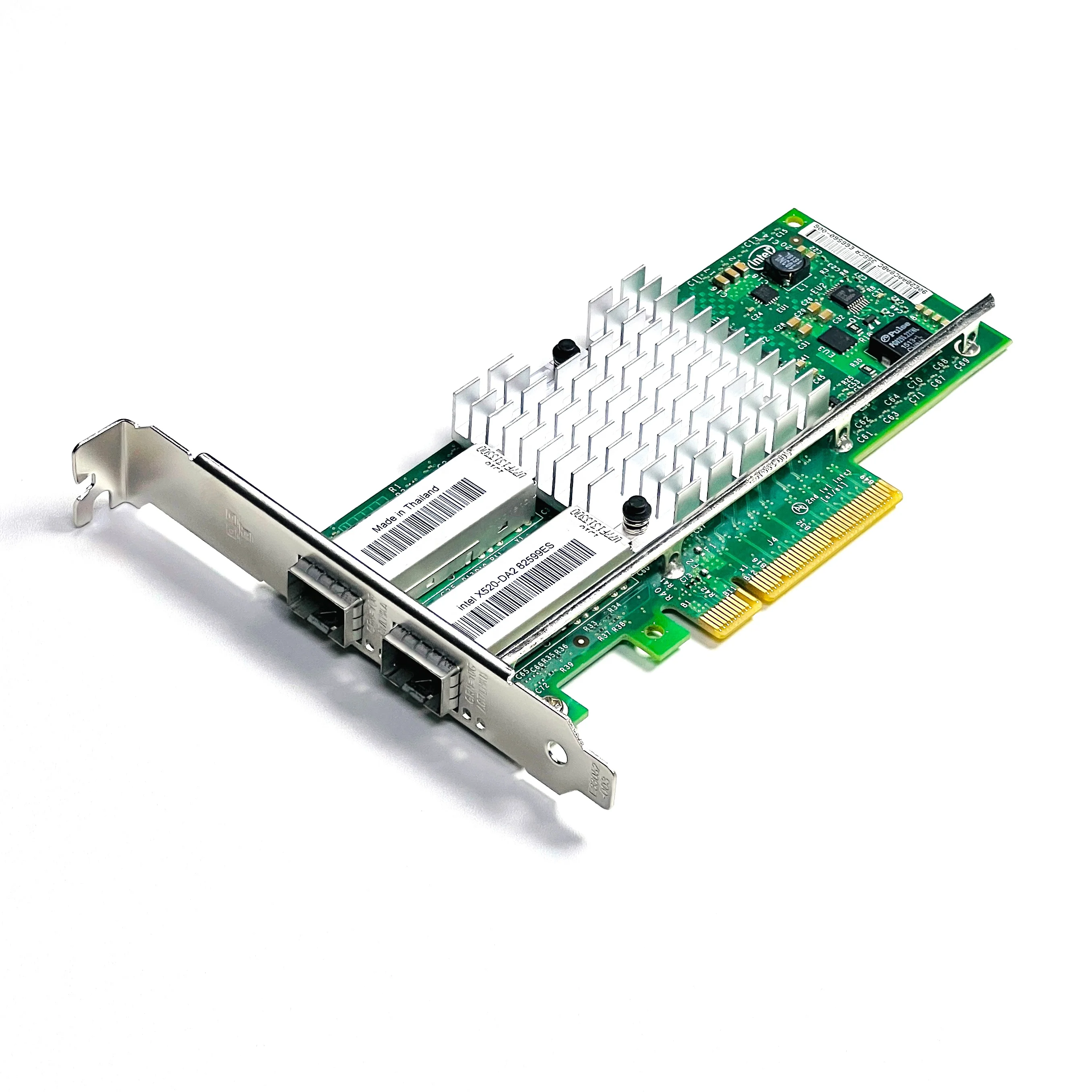 Intel X520-DA2 Pcie Network Card - Dual Port 10G Fiber