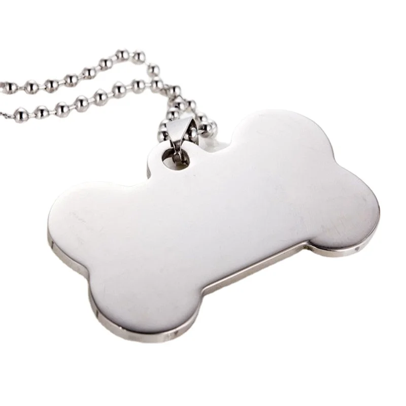 Bulk Buy China Wholesale Customized Color Edge Metal Bone Shaped Sublimation  Blank Pet Military Id Name Collar Chain Tag $0.2 from Kingtai Craft  Products Co., Ltd.