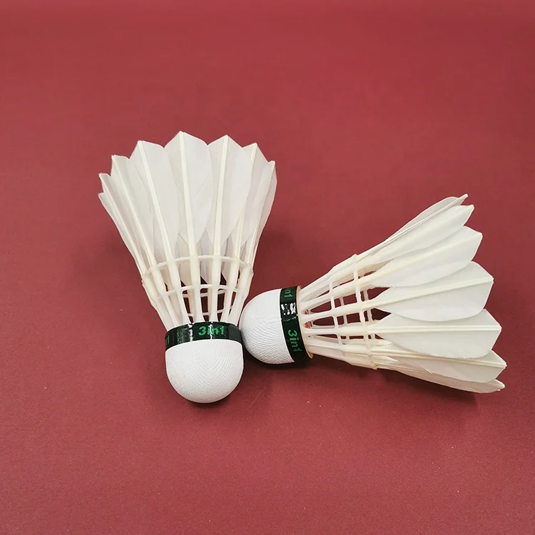 New Design Hybrid Shuttle 3in1Feather Cheap Shuttlecock Price Durable Stable Shuttle Cocks Badminton for Training