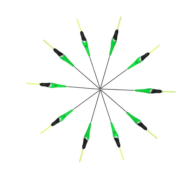 High Sensitivity Sliding Fishing Float Rig Teardrop Lighting Mono