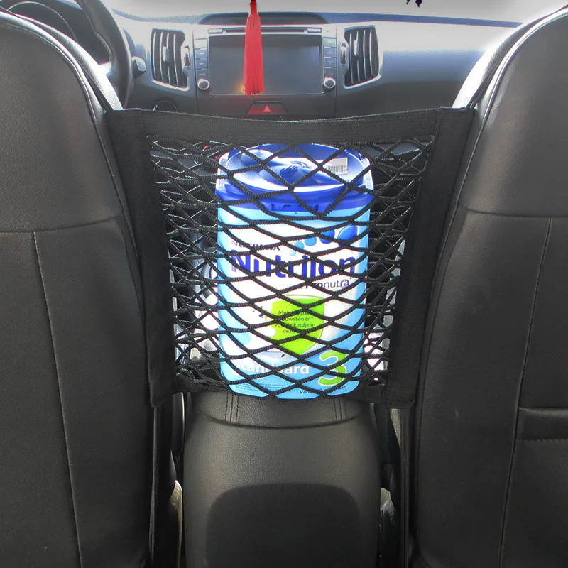 Premium Car Seat Organizer with Elastic Mesh