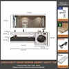 220Durasein Integrated Basin + Smart Mirror Cabinet