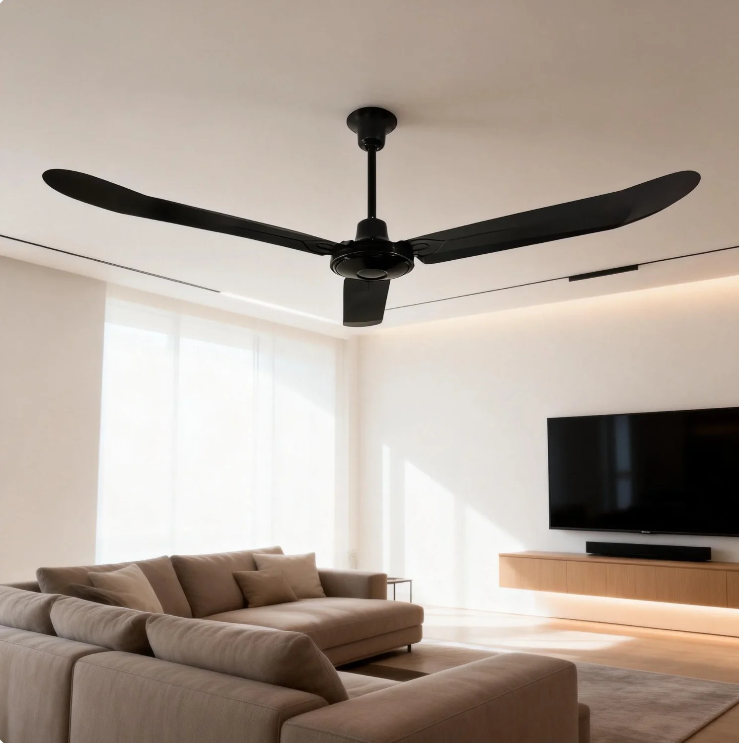 Ceiling Fan, 180-260V, 80 W, Metal - detail 20