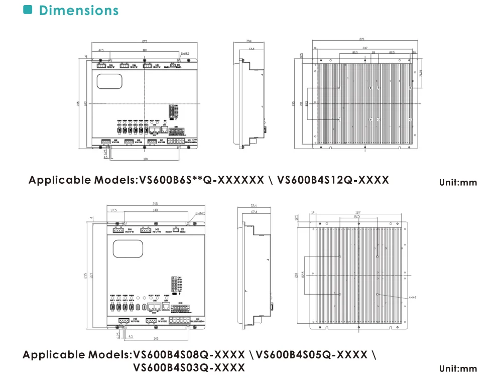 Industrial Robot Drive VS600 625kHz High Sampling Frequency Electrical Equipment manufacture