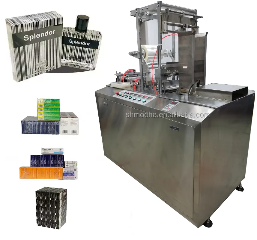 Automatic Boxes Cellophane 3D Packing Machine Heat Sealing Plastic Film Overwrapping Machinery Nintendo Ds/CD/DVD/Bd Case Packer