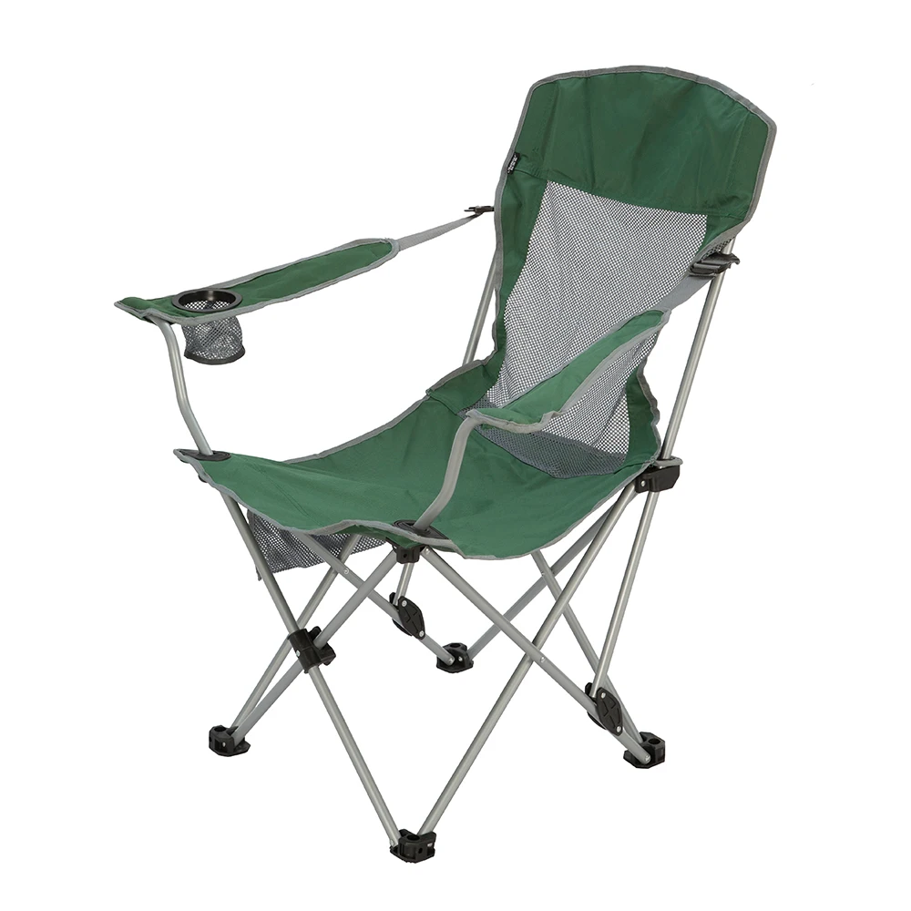 
 Регулируемое портативное складное Походное кресло с высокой спинкой и двумя режимами  
