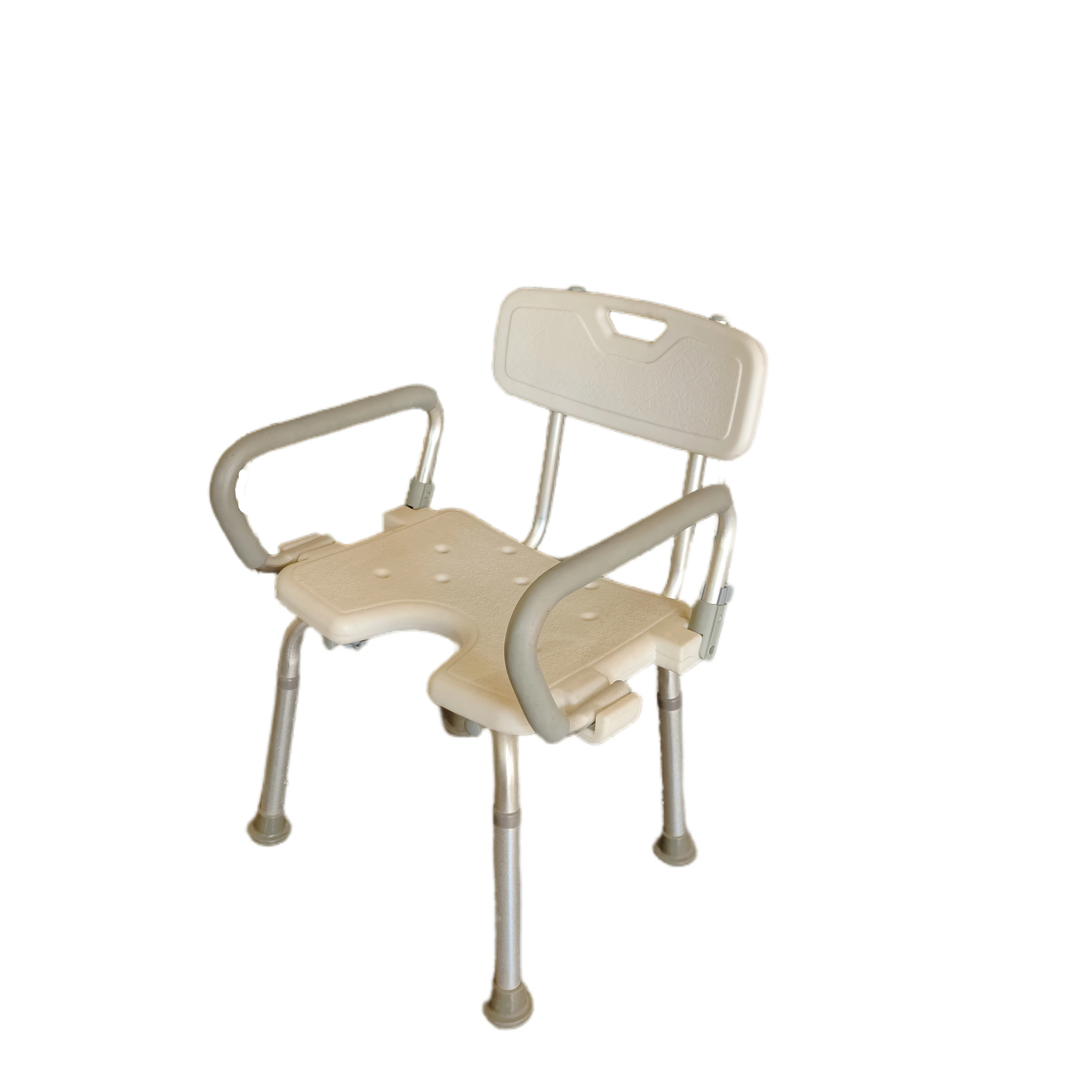 High-quality Bathroom Shower Chair Height Adjustable Easy Clean Shower ...