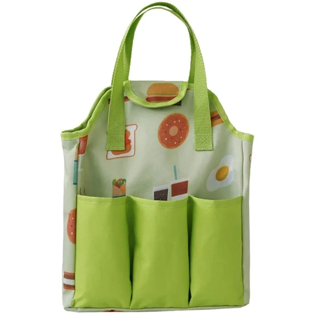 kids garden tools bag Tote Bag, Can Put Shovel, Rake, Fork, Apron, Watering Can