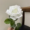 Hand-feel single branch corolla rose-white