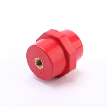 SM7120 M10 Yellow screw Red insulator Electrical insulator Voltage insulation BMC resin bus bar insulator