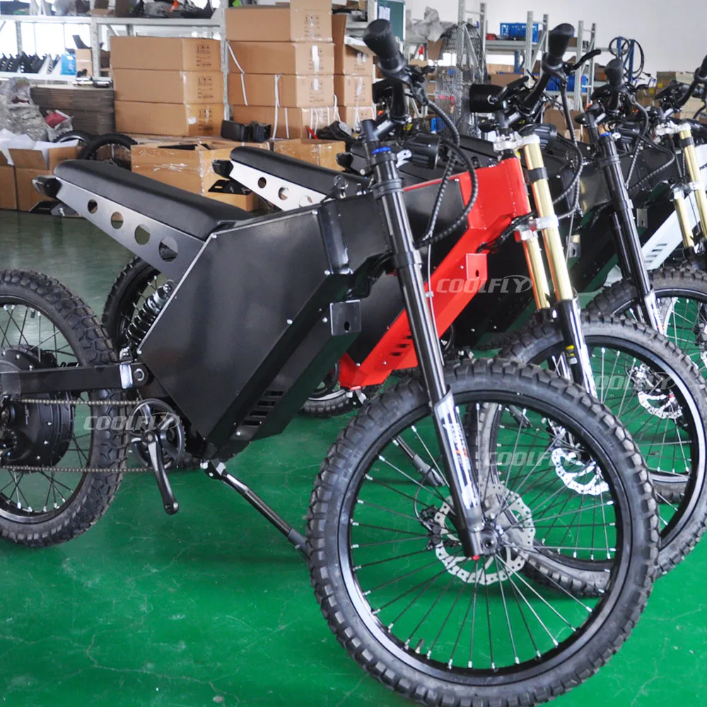New Design One Key Start Clone 20000 20kw 15kw 12kw 10kw Bomber Electric Bike