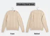 Classic Solid Cable Knit style