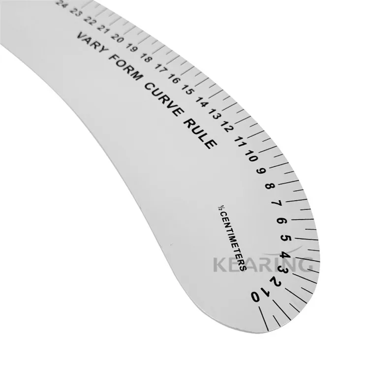 Kearing Vary Form Curve Ruler for Fashion Design Aviation Aluminum