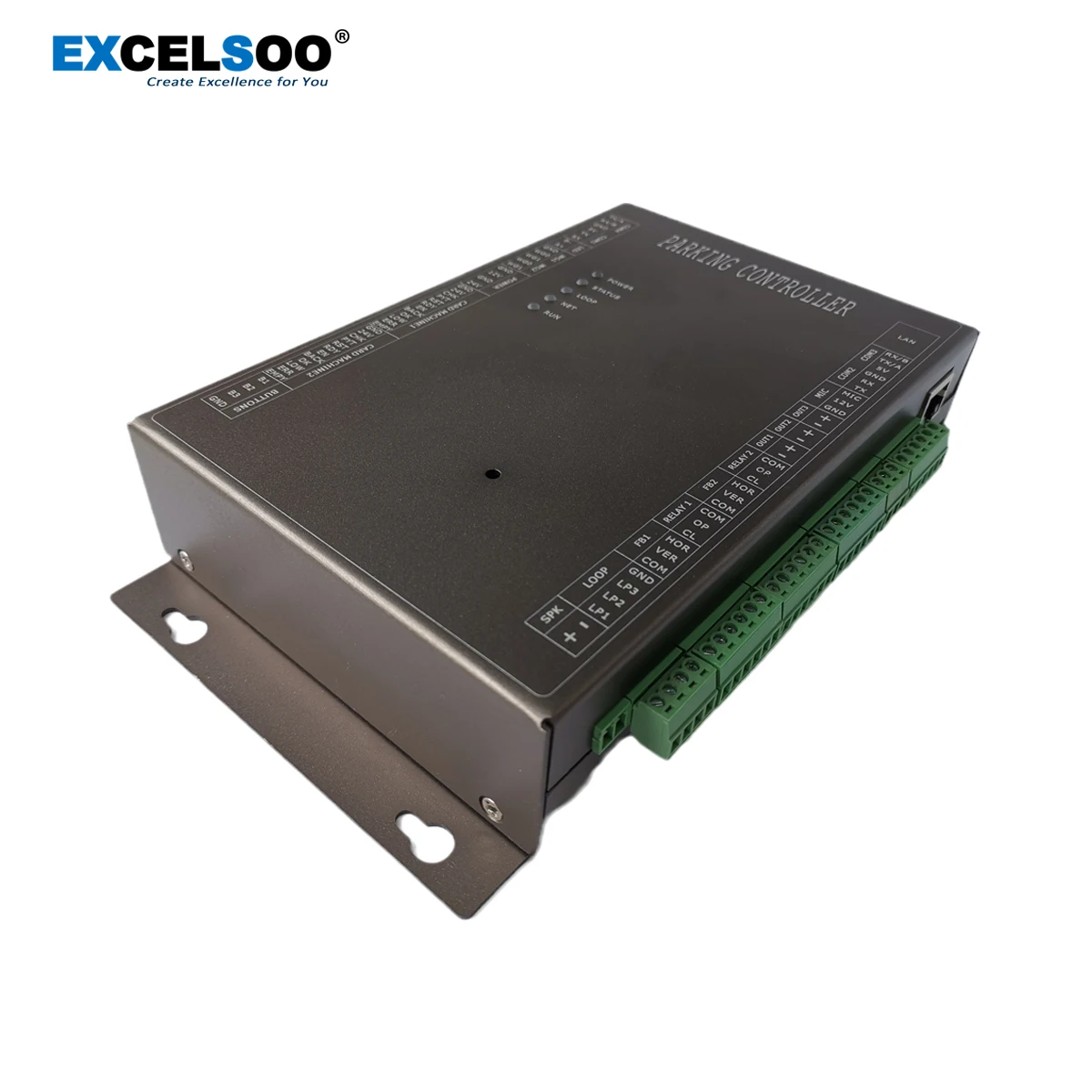 Smart parking controller for RFID Card QR code ticket parking management system and LPR parking controller