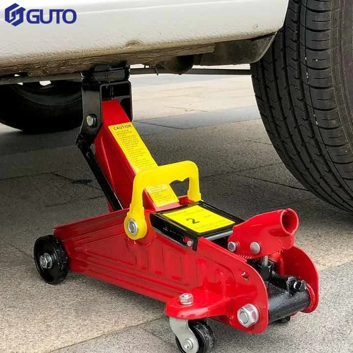2T Horizontal Hydraulic Jack for Vehicles, Large Brand New Car and Off-road Vehicle Vehicle Tool