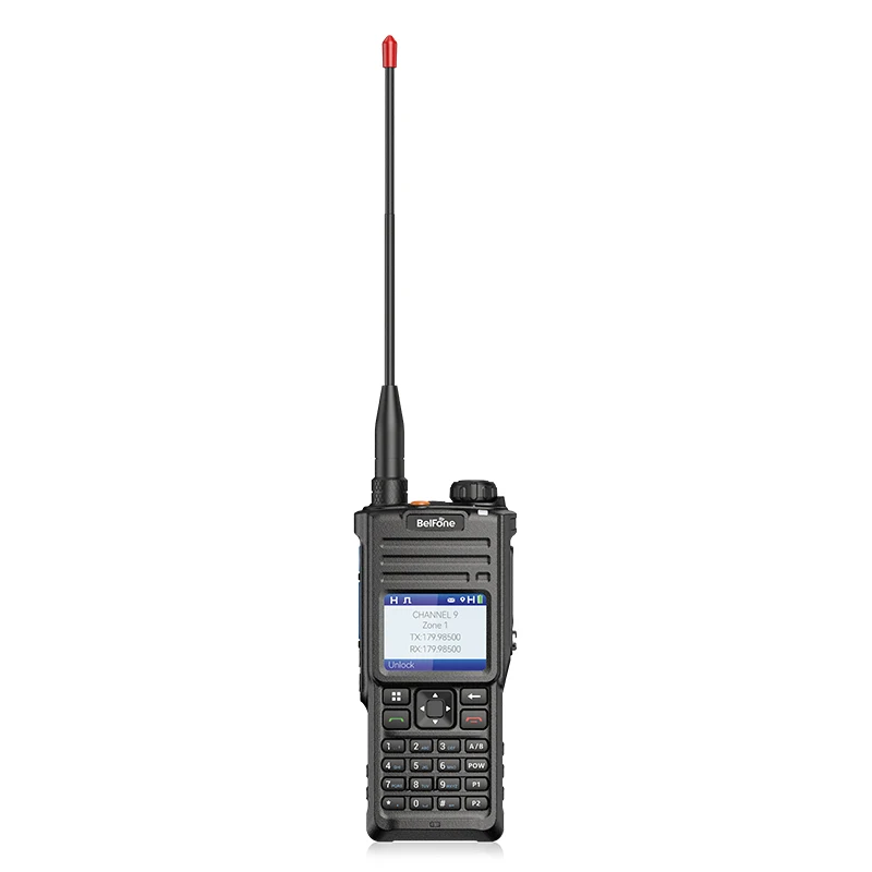 BelFone BF-TD920 デジタルハンドヘルドUHF/VHF無線トランシーバー