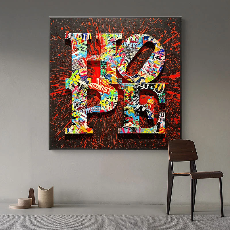 Tableau Avec Graffiti Citation Inspirante Peinture Sur Toile Affiches Et Imprimes Nordiques Images D Art Mural Pour Decoration De Maison Buy Toile Peinture Mur Art Graffiti Citations Inspirantes Amour Posters And Prints Accueil Decoration Product On