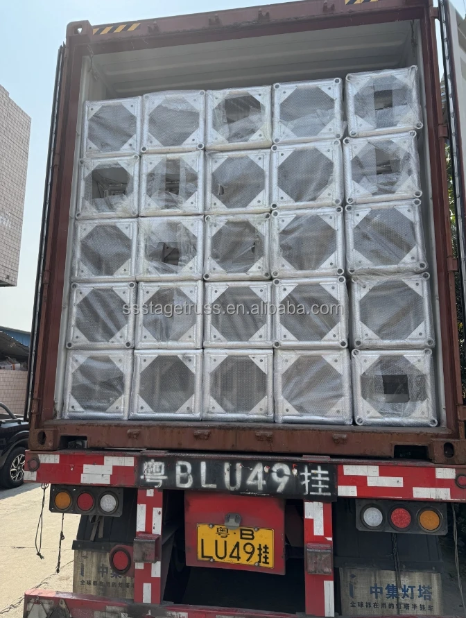290mm Customized Truss Aluminum Spigot Lighting Truss for DJ Show,Trade Fair and Event details