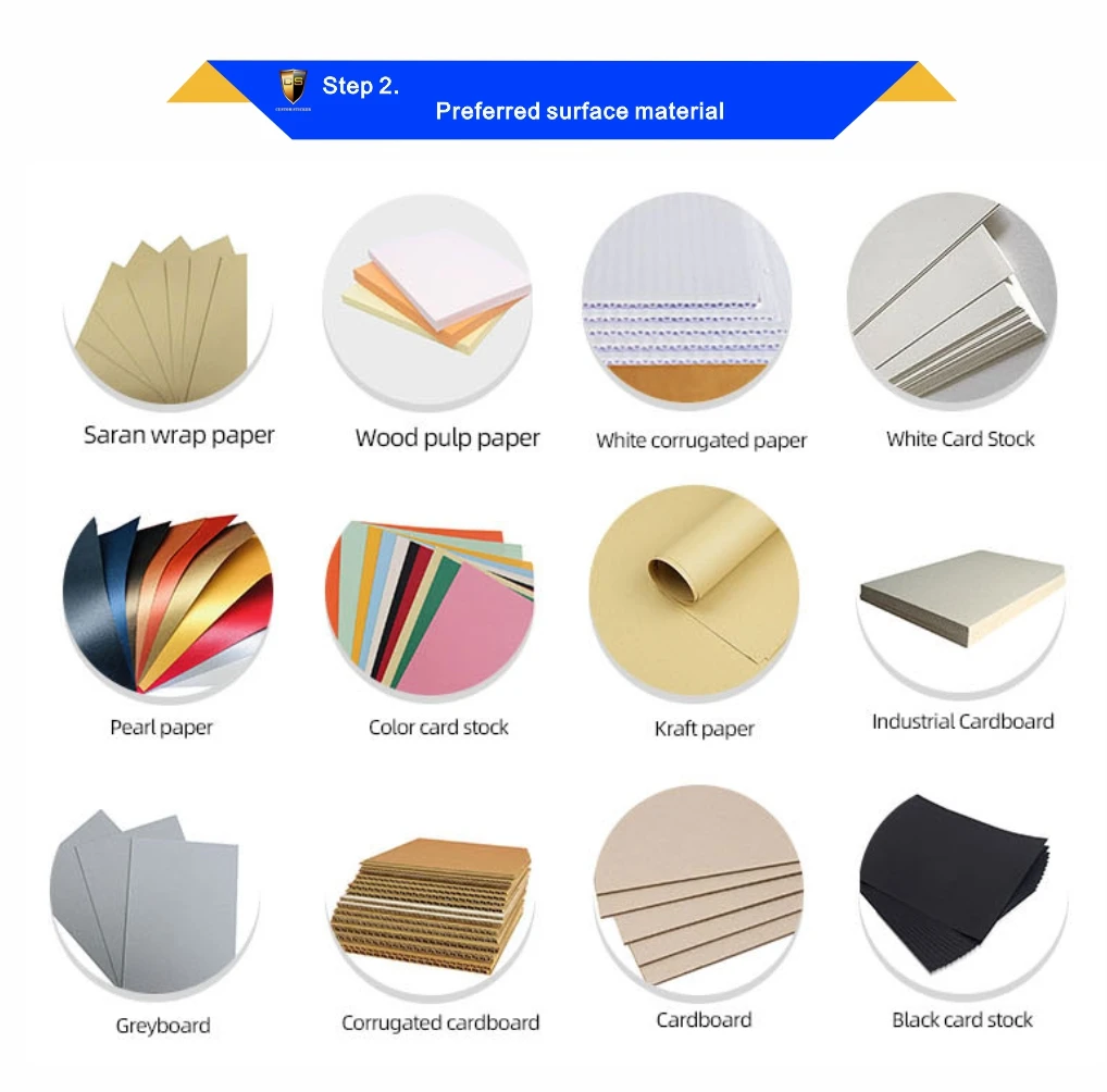 Cs Custom Size Recyclable Cardboard Paper Hard Rigid Box