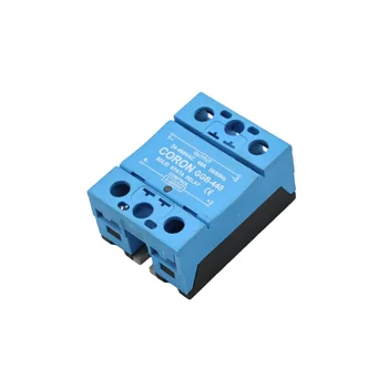CORON GGB Series Single-phase SSR 10A-120A 24-480VAC/5-220VDC Screw Terminal with a Safety Cover for Industrial Equipment