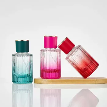 Wholesale Luxury 30ml 50ml 100ml Vertical Design Perfume Bottle High Quality With Best Deal Empty Box Packing